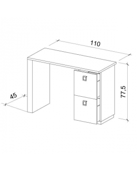 Маникюрный стол "Basicure"