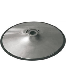 Диск для кресла парикмахерского круглый хром