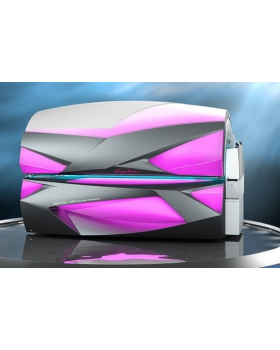 Горизонтальный солярий "Ergoline Prestige 1400 Carbon Grey"