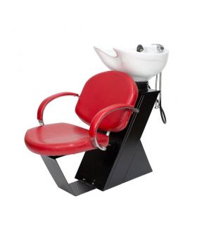 Парикмахерская мойка "Дасти" с креслом "Орион Люкс"