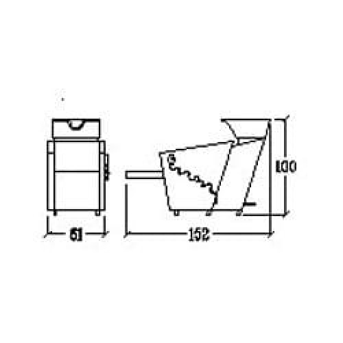 Мойка парикмахерская "SKYLINE RELAX + AIR MASSAGE"
