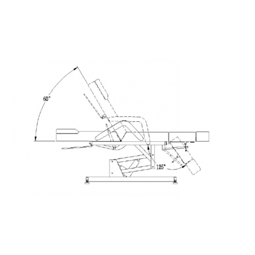 Педикюрное кресло "HZ-3673AS" 1 мотор