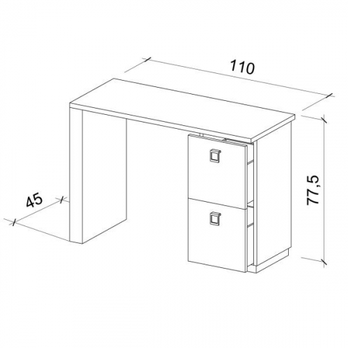 Маникюрный стол "Basicure"