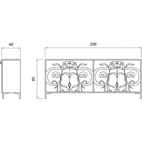 Тумба "ARTBASE 200"