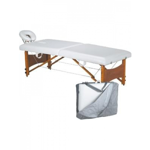 Массажный стол раскладной с регулируемой высотой (чемодан в чехле)